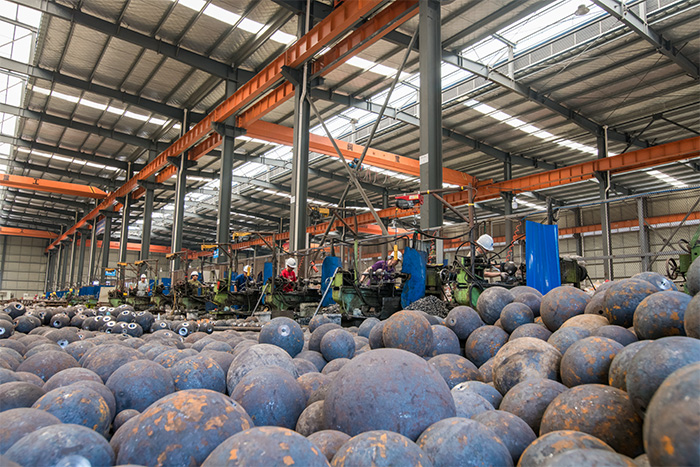 湖州网架配件车间